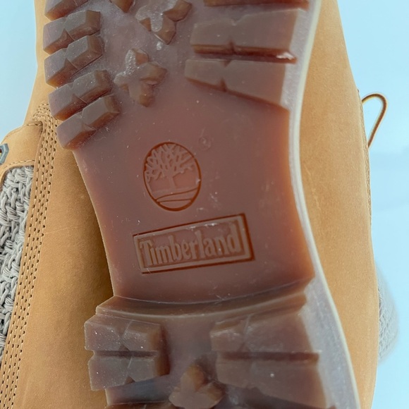 Timberland Authentics Open Weave 6" Wheat Boots Size 7 - Picture 6 of 9